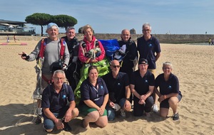 Côté plages St Nazaire : totale réussite pour le SNOS